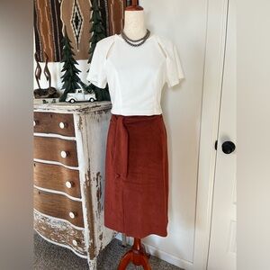 Fate cutout crop top